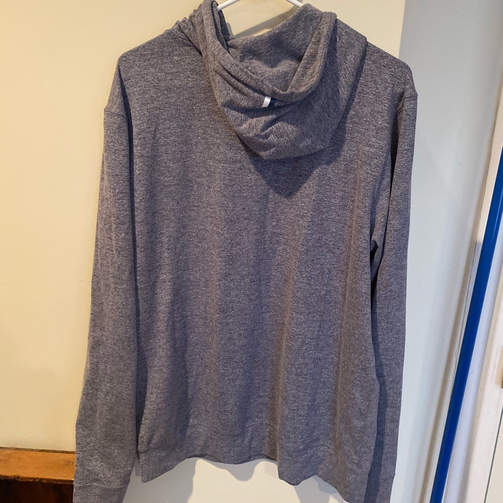 Rhoback Hoodie, Heather Grey, Medium. Worn 3 times.